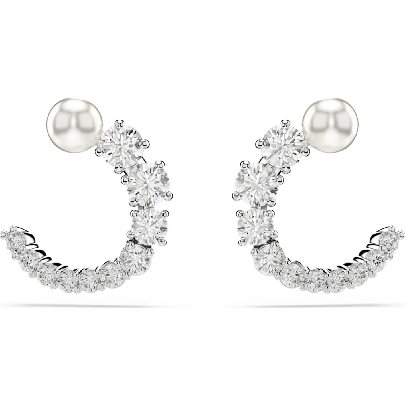 Matrix hoop earrings