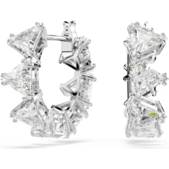 Matrix hoop earrings