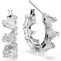 Matrix hoop earrings