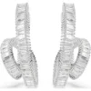 Matrix hoop earrings
