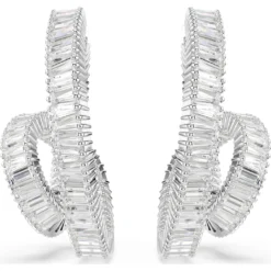 Matrix hoop earrings