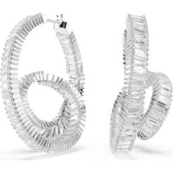 Matrix hoop earrings