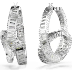 Matrix hoop earrings