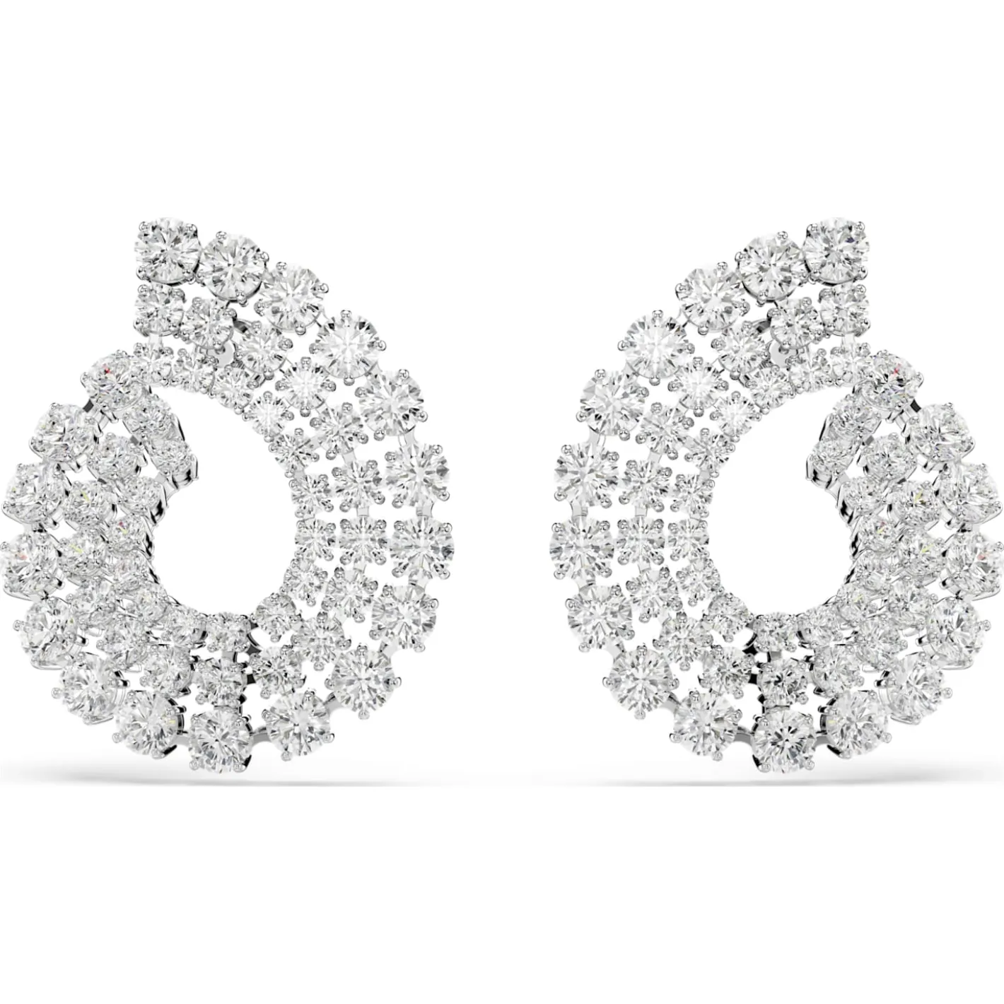 Matrix hoop earrings