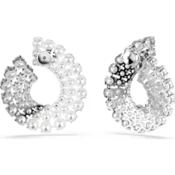 Matrix hoop earrings