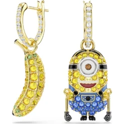 Minions Stuart and Banana drop earrings