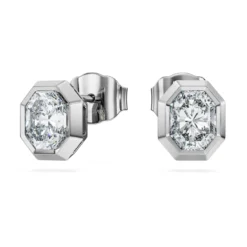 Octagon stud earrings