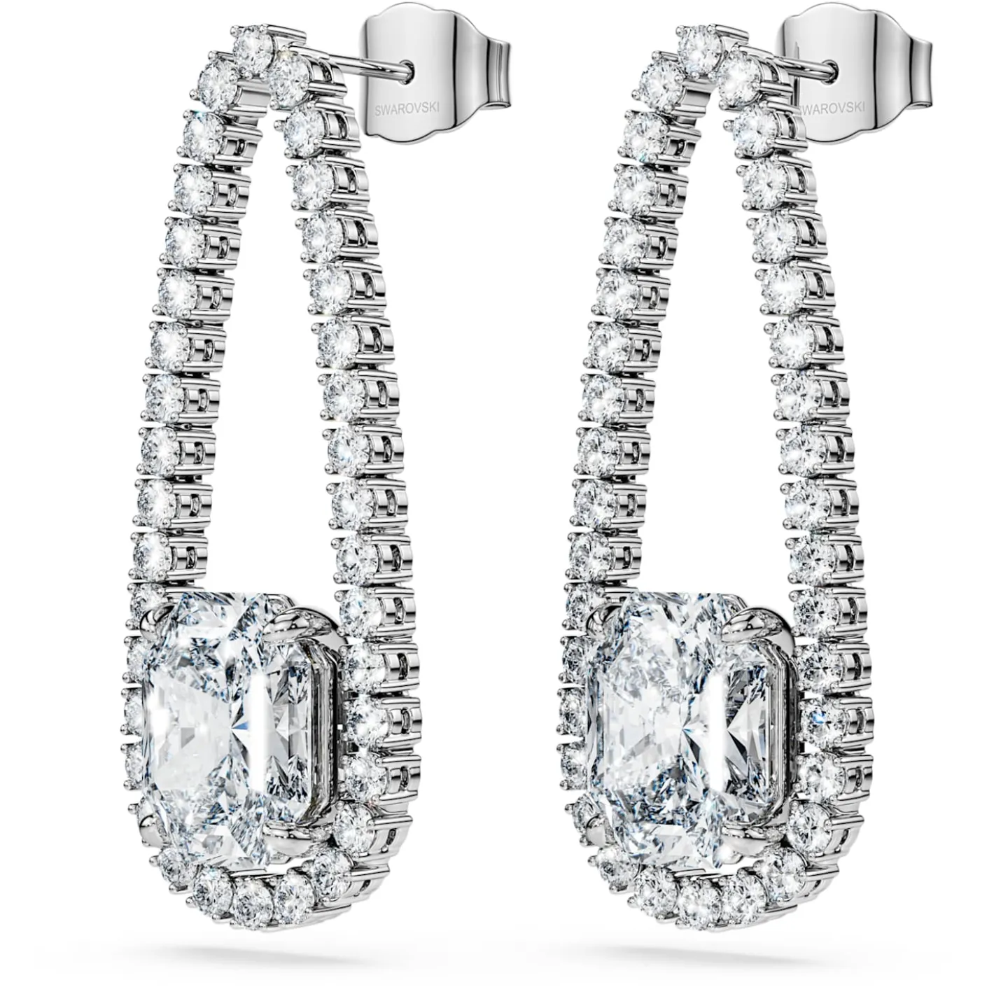 Octagon Tennis earrings