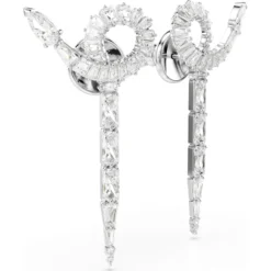 Snake drop earrings
