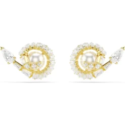 Snake stud earrings
