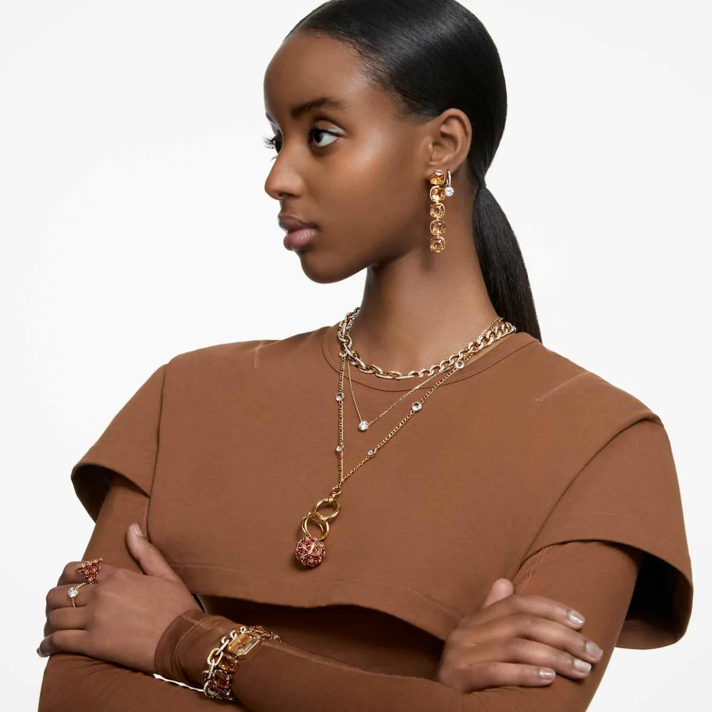 Stilla drop earrings