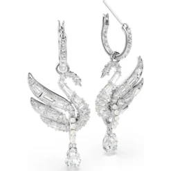 Swan earrings