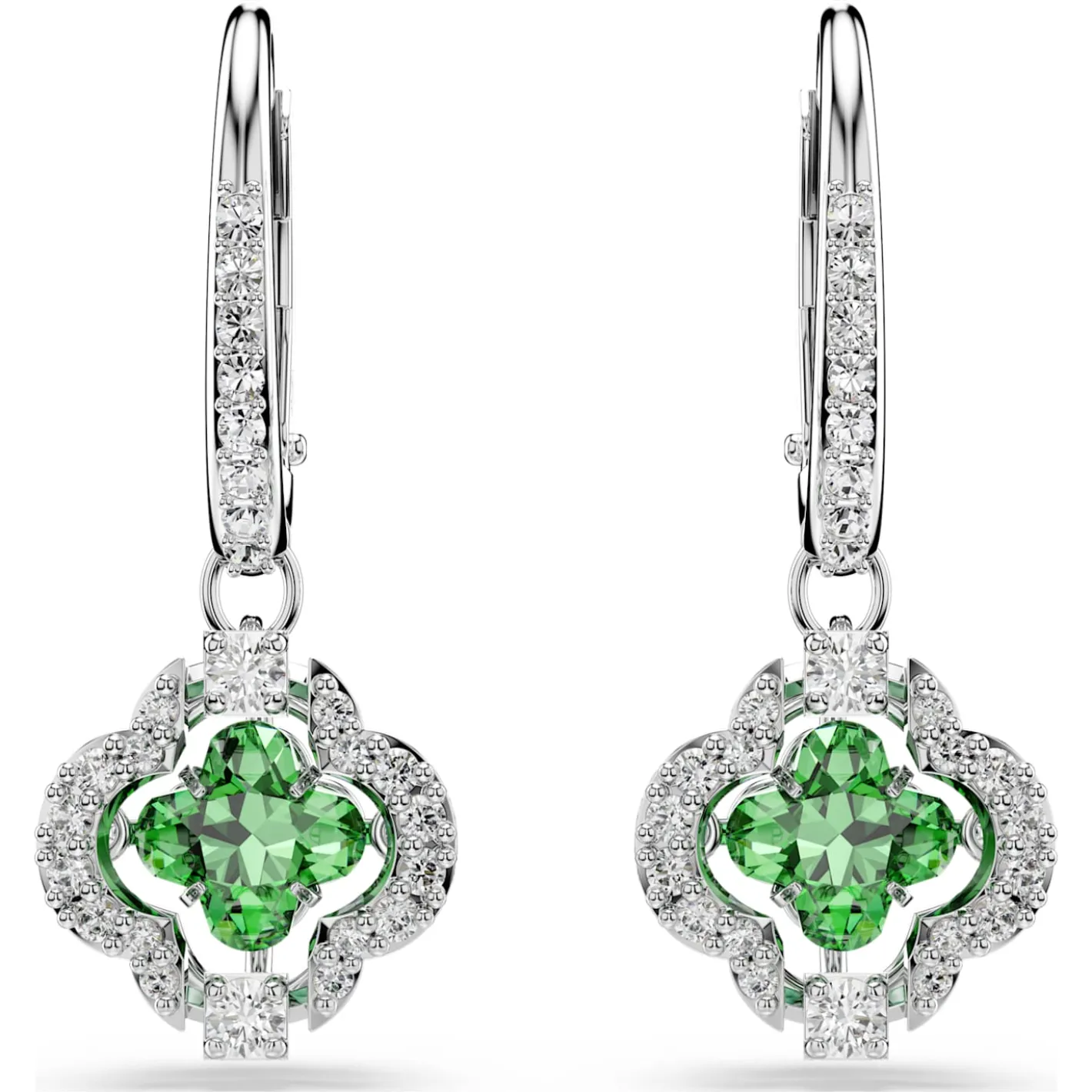 Una Angelic drop earrings