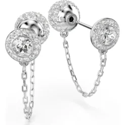 Una Angelic drop earrings